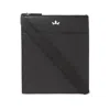 Roderer Award Flat Messenger Bag In Black