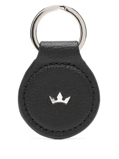 Roderer Award Round Key Ring In Black