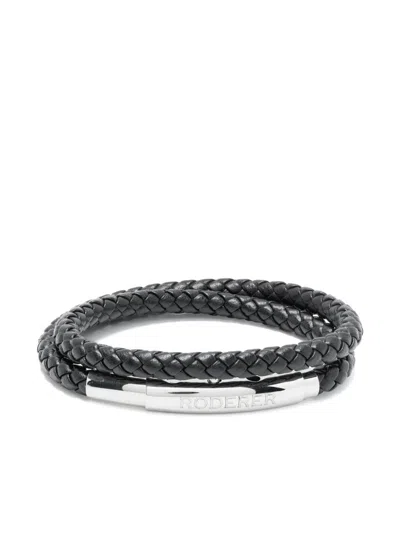 Roderer Dino Double Bracelet In Black