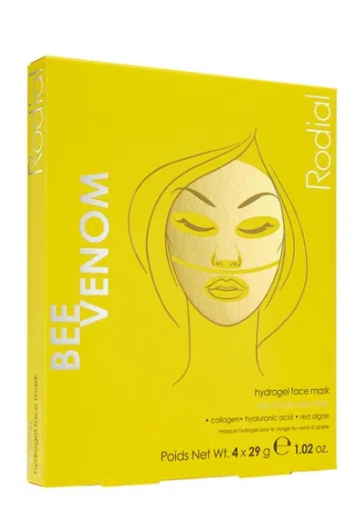 Rodial Bee Venom Hydrogel Facial Mask X 4 In White