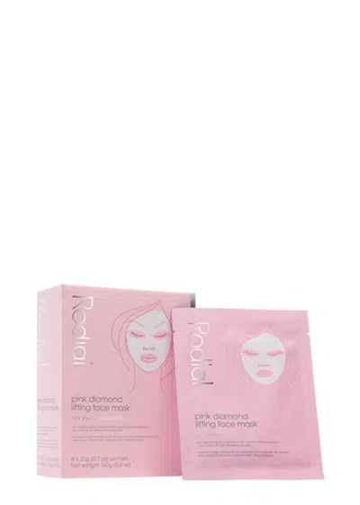 Rodial Pink Diamond Lifting Face Mask: 8 Pack In White