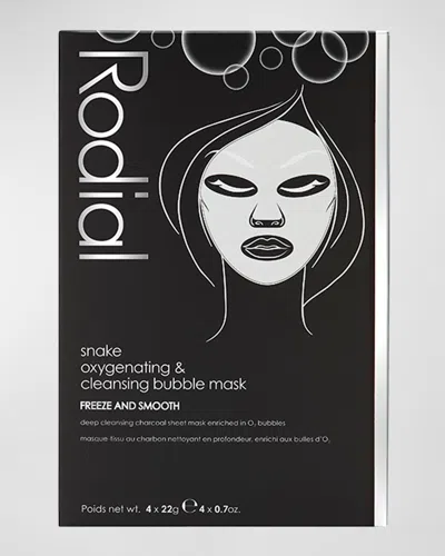 Rodial Snake Bubble Mask, Set Of 4 In White