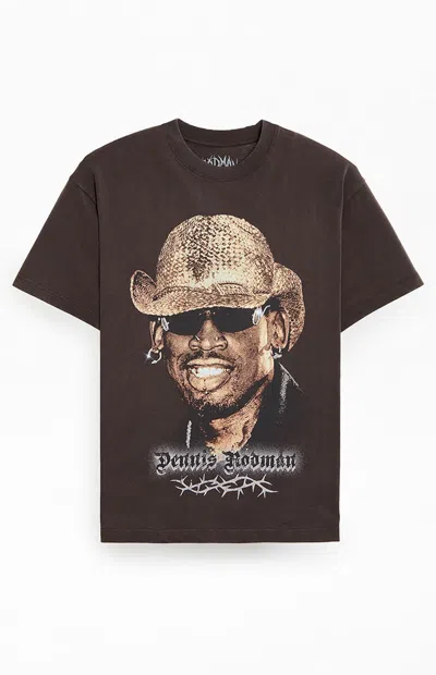 Rodman Brand Men's Dennis Headliner T-shirt In Brown