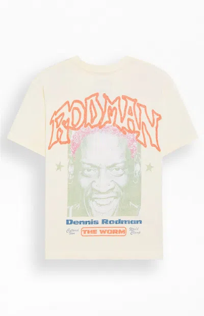 Rodman Brand Men's Loud Silence T-shirt In Cream In Neutral
