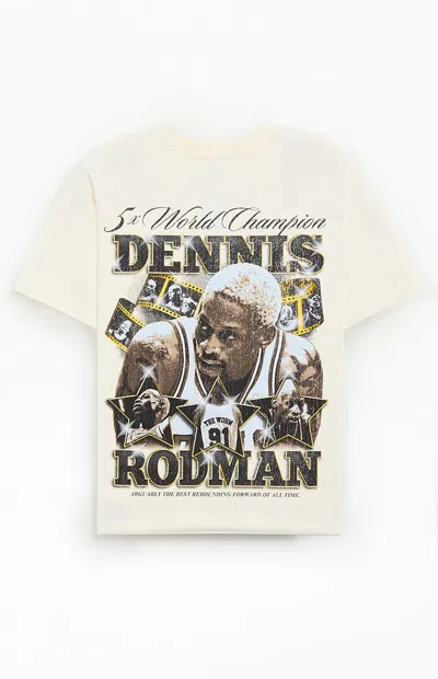 Rodman Brand Men's Movie Reel T-shirt In Cream In Multi