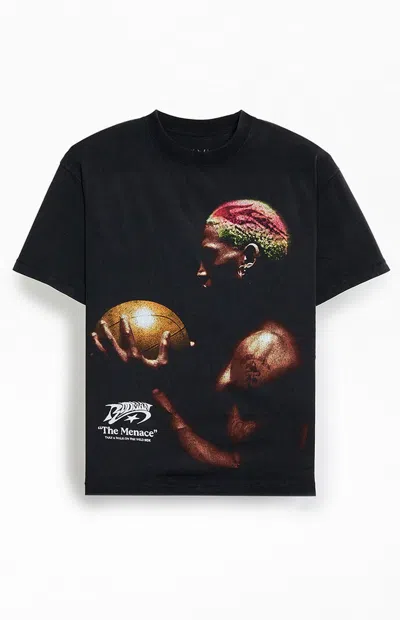 Rodman Brand Men's Shadow Menace T-shirt In Washed Black