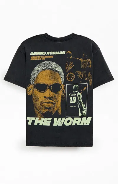 Rodman Brand Men's Tinted T-shirt In Washed Black