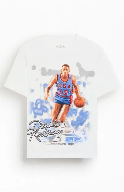 Rodman Brand Men's Unmatched Energy T-shirt In White