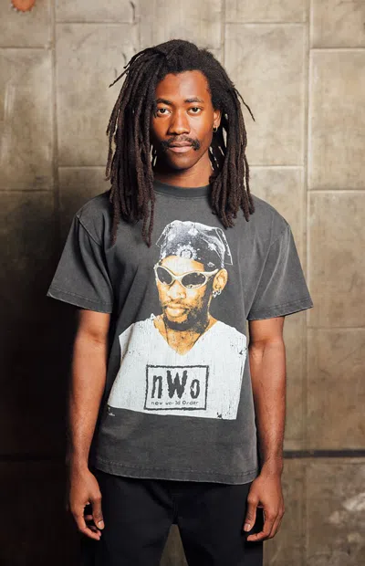 Rodman Brand Men's X Nwo Icon T-shirt In Washed Black