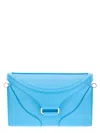 Rodo Clutch Bag With Shoulder Strap In Blue