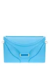Rodo Clutch Bag With Shoulder Strap In Blue