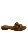 Rodo Edith Sandals In Brown