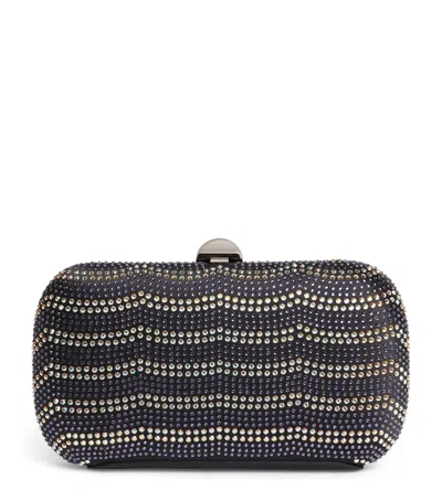 Rodo Embellished Wave Clutch Bag In Multi