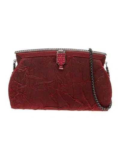 Pre-owned Rodo Evening Bag In Red
