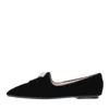 Rodo Flat Shoes Black In Nero Neri E Grigi
