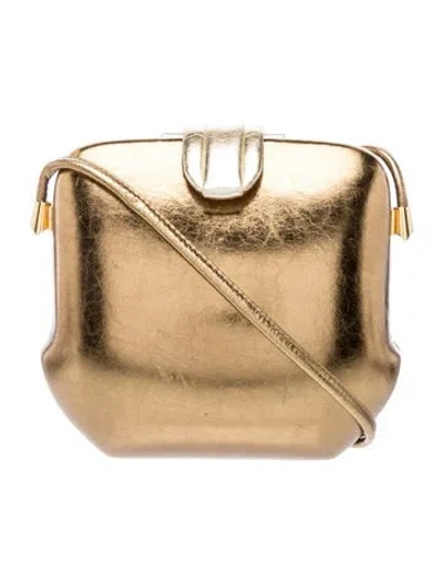 Pre-owned Rodo Leather Bucket Bag In Neutral