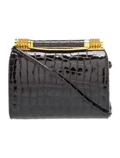 Pre-owned Rodo Leather Clutch In Black