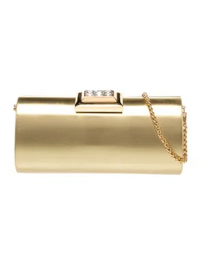 Pre-owned Rodo Leather Clutch In Green