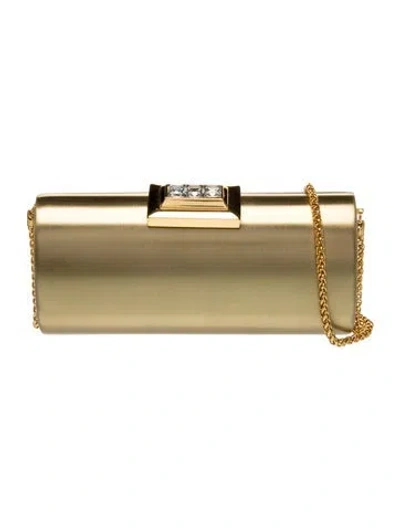 Pre-owned Rodo Leather Shoulder Bag In Gold