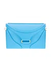 Rodo Logo Shoulder Bag In Blue