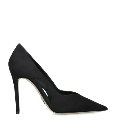 Rodo Nubuck Vanessa Pumps 110 In Black