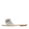 Rodo Sandals Silver In Oro Marroni