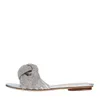 Rodo Sandals Silver In Argento Chiari E Naturali
