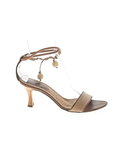 Pre-owned Rodo Sandals In Tan