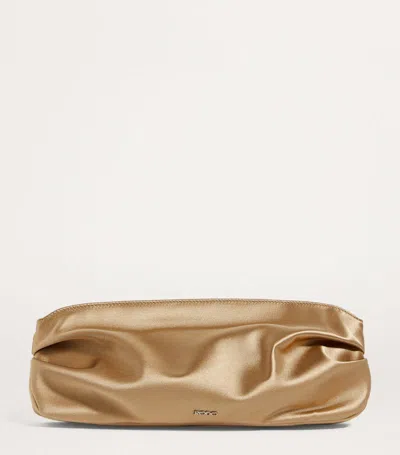 Rodo Satin Clutch Bag In Multi