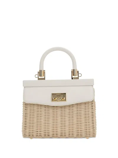 Rodo Small Paris Shoulder Bag In Neutrals