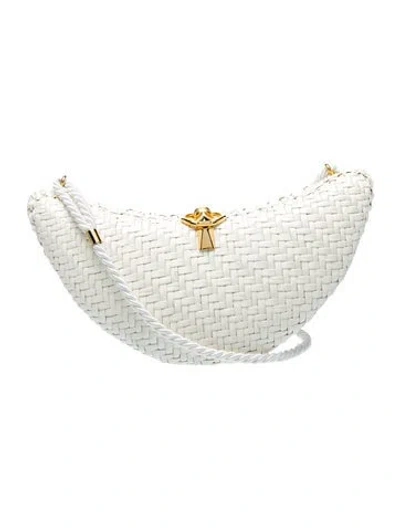 Pre-owned Rodo Wicker Hobo In Neutrals