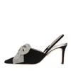 Rodo With Heel Black In Nero Neri E Grigi