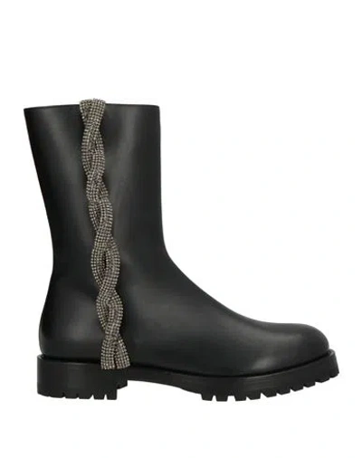 Rodo Woman Ankle Boots Black Size 7 Leather