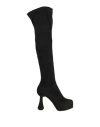 Rodo Woman Boot Black Size 8 Textile Fibers In Black