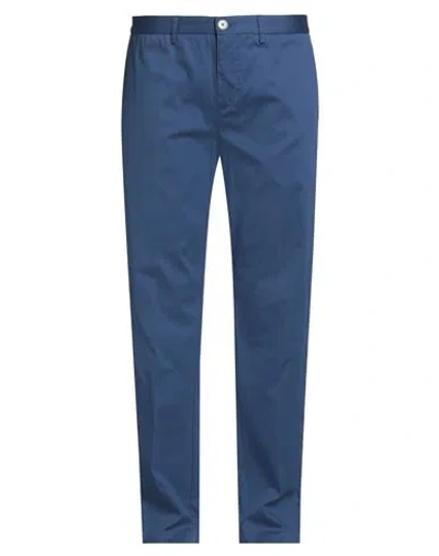 Rodrigo Man Pants Blue Size 44 Cotton, Elastane