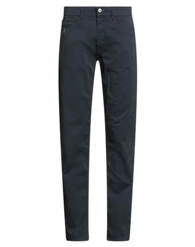 Rodrigo Man Pants Navy Size 30 Cotton, Elastane In Blue