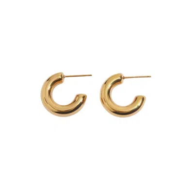Roé Collection Women's Everly Chunky Hoops Gold