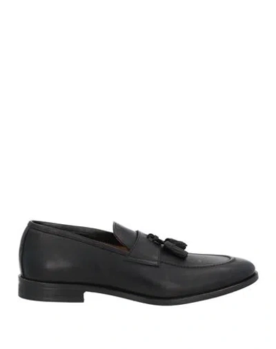 Rogal's Man Loafers Black Size 8 Leather