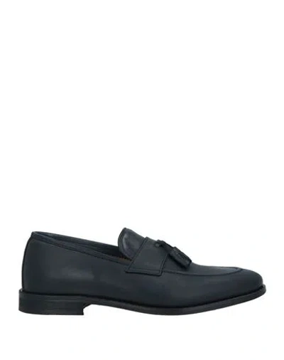 Rogal's Man Loafers Midnight Blue Size 12 Leather