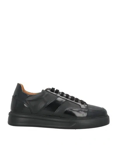 Rogal's Man Sneakers Black Size 7 Calfskin