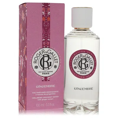 Roger&gallet 2pcs Combo Roger & Gallet Ginger By Roger & Gallet Fresh Fragrant Water Spray 3.3 oz Women In Multi