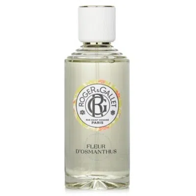 Roger&gallet Roger & Gallet Fleur D'osmanthus Wellbeing Fragrant Water 100ml/3.3oz In White