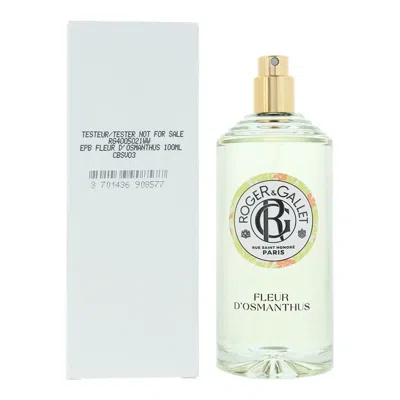 Roger&gallet Roger & Gallet Ladies Fleur D'osmanthus Scented Water 3.38 oz (tester) Fragrances 3701436908577