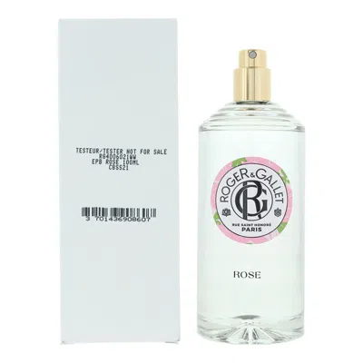Roger&gallet Roger & Gallet Ladies Rose Scented Water 3.38 oz (tester) Fragrances 3701436908607