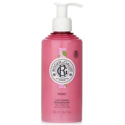 Roger&gallet Roger & Gallet Ladies Rose Wellbeing Body Lotion 8.4 oz Bath & Body 3701436907891 In White
