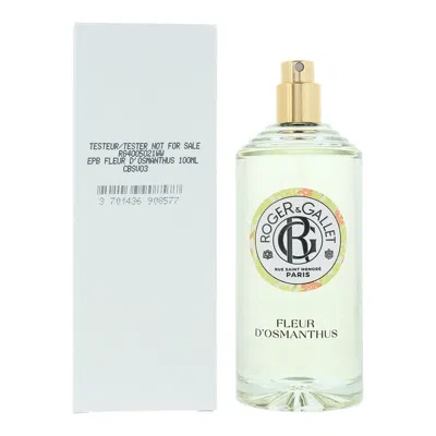 Roger&gallet Roger & Gallet Ladies The Vert Fragrant Water 3.38 oz (tester) Fragrances 3701436913830