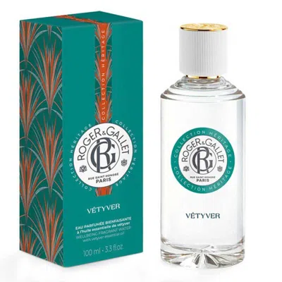 Roger&gallet Roger & Gallet Men's Vetyver Edt Spray 3.4 oz Fragrances 3701436916626 In Transparent