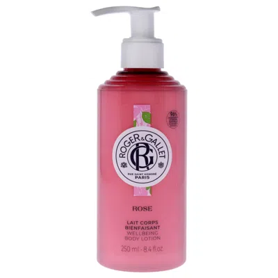 Roger&gallet Rose Wellbeing Body Lotion By Roger & Gallet For Unisex - 8.4 oz Body Lotion In White
