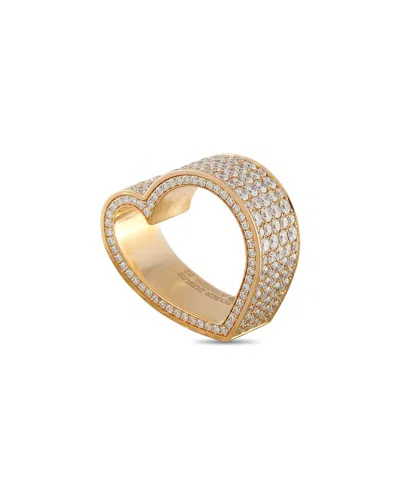 Roger Dubuis 18k 5.67 Ct. Tw. Diamond Ring (authentic Pre-loved) In Gold
