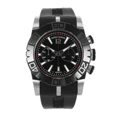 Pre-owned Roger Dubuis Easy Diver Chronograph Watch In Multi